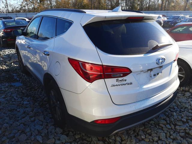 Photo 2 VIN: 5XYZU3LB1EG168449 - HYUNDAI SANTA FE S 