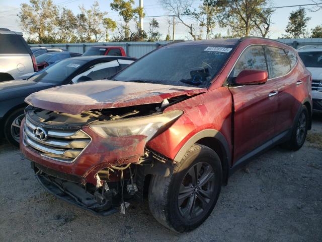 Photo 1 VIN: 5XYZU3LB1EG186658 - HYUNDAI SANTA FE S 