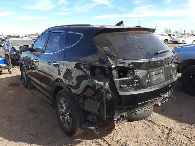 Photo 2 VIN: 5XYZU3LB1FG301115 - HYUNDAI SANTA FE S 