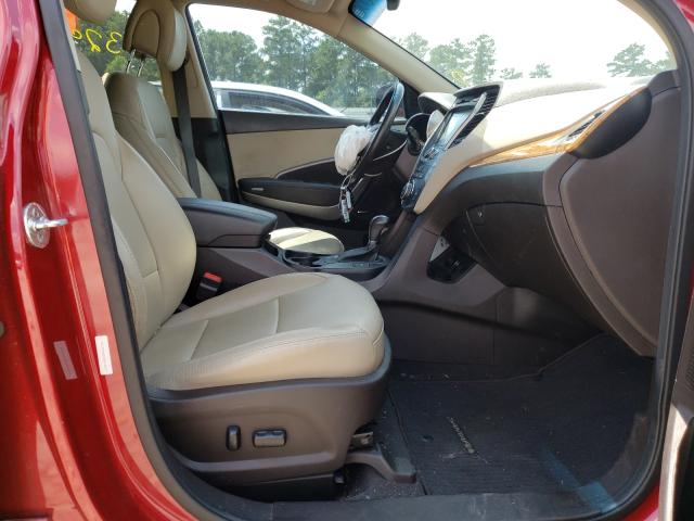 Photo 4 VIN: 5XYZU3LB1GG312617 - HYUNDAI SANTA FE S 