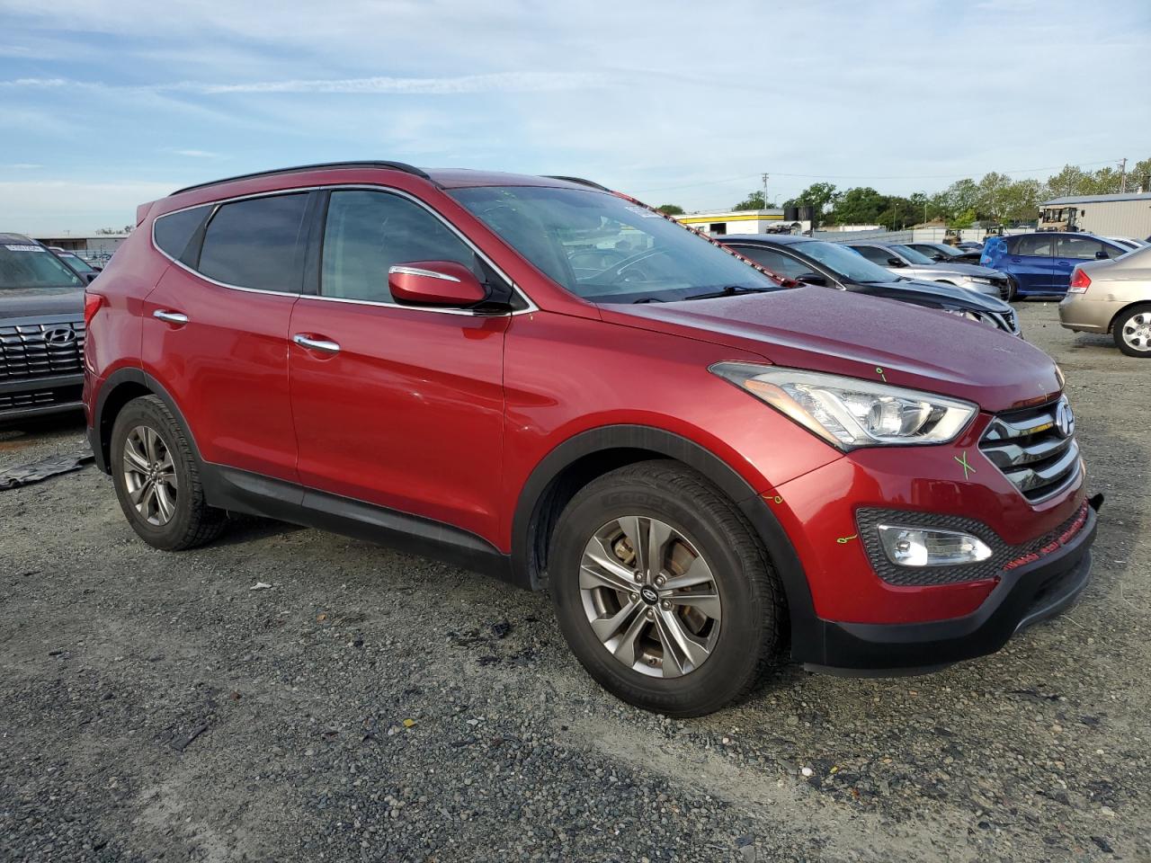 Photo 3 VIN: 5XYZU3LB1GG371831 - HYUNDAI SANTA FE 