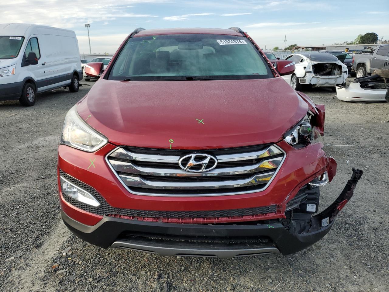 Photo 4 VIN: 5XYZU3LB1GG371831 - HYUNDAI SANTA FE 