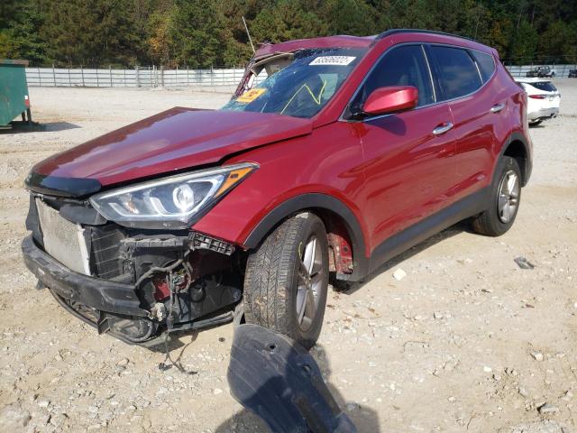 Photo 1 VIN: 5XYZU3LB1HG397699 - HYUNDAI SANTA FE S 