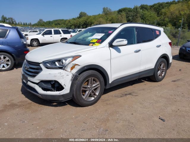 Photo 1 VIN: 5XYZU3LB1JG566349 - HYUNDAI SANTA FE SPORT 