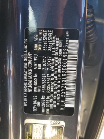 Photo 12 VIN: 5XYZU3LB2DG018025 - HYUNDAI SANTA FE 