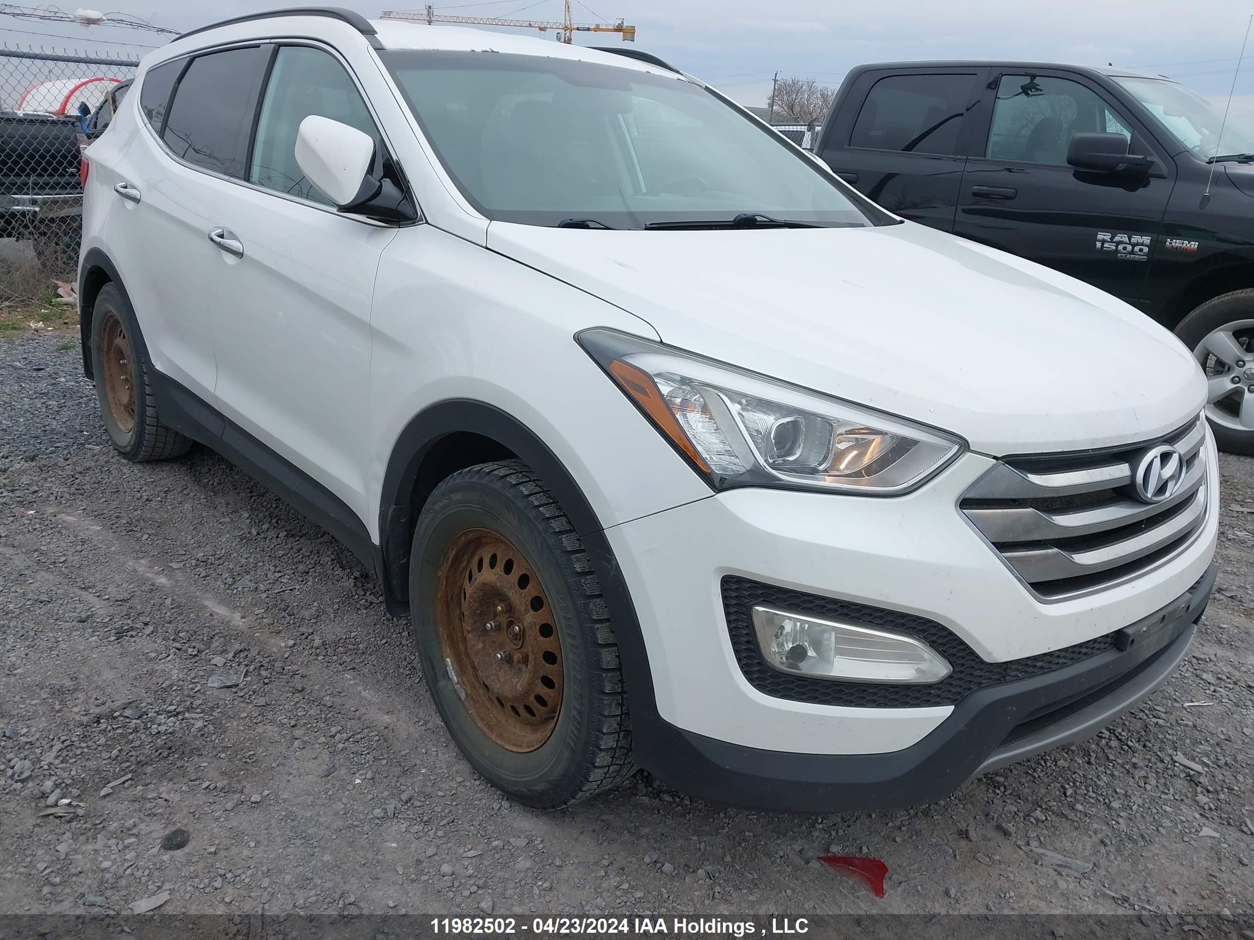 Photo 5 VIN: 5XYZU3LB2DG042227 - HYUNDAI SANTA FE 