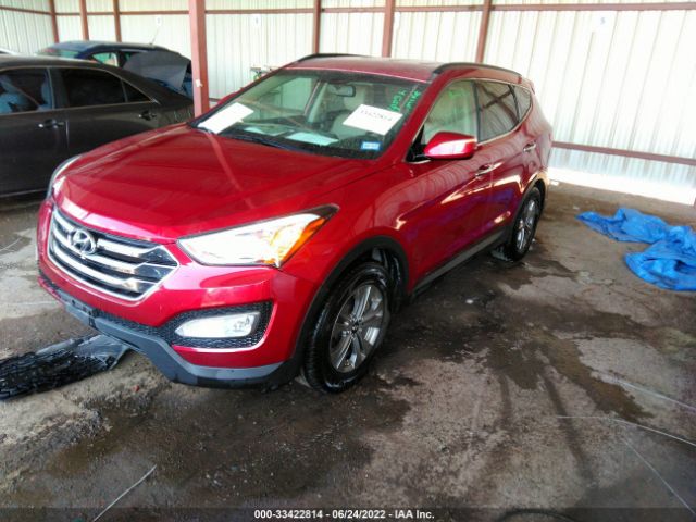 Photo 1 VIN: 5XYZU3LB2FG298385 - HYUNDAI SANTA FE SPORT 