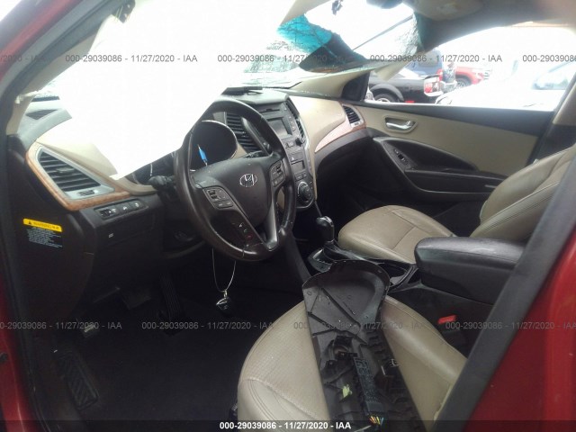 Photo 4 VIN: 5XYZU3LB3DG110633 - HYUNDAI SANTA FE 