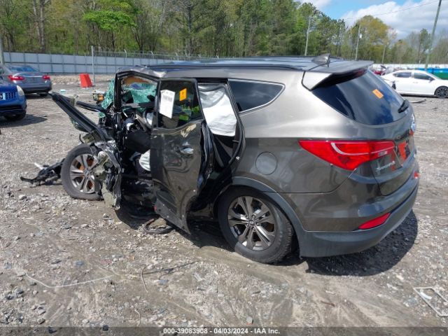 Photo 2 VIN: 5XYZU3LB3EG166699 - HYUNDAI SANTA FE SPORT 