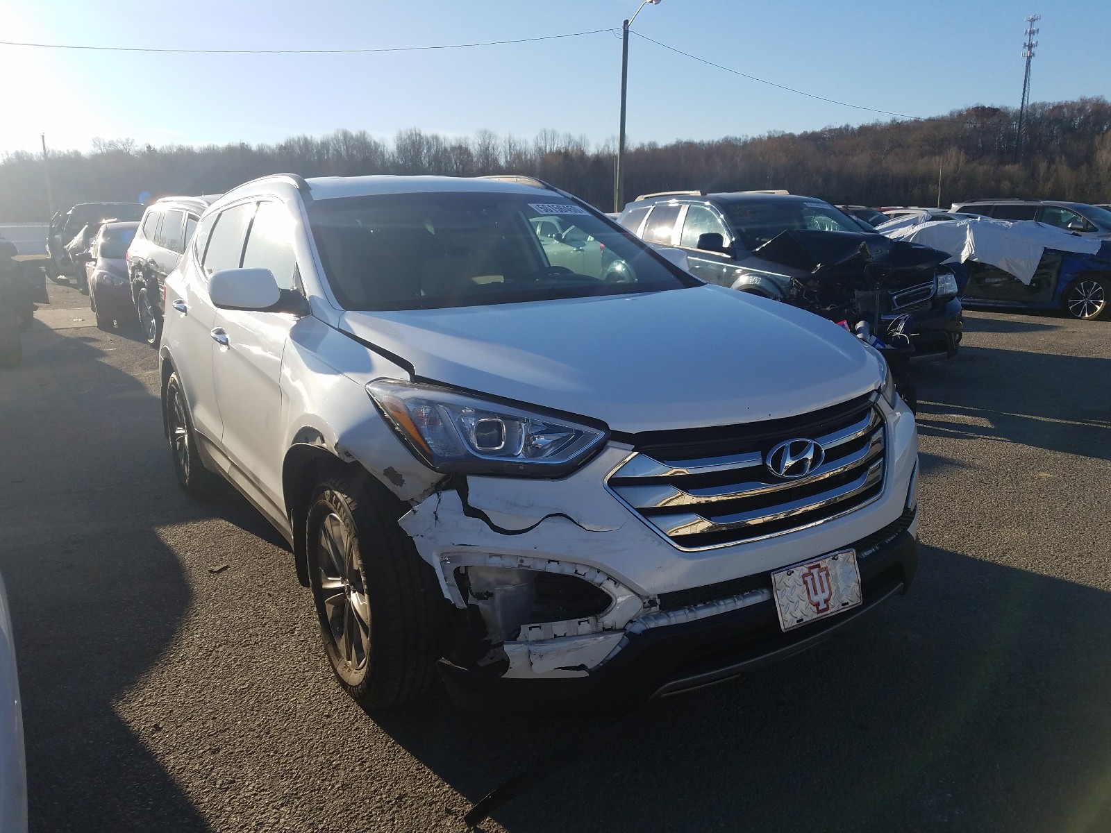 Photo 0 VIN: 5XYZU3LB3EG178268 - HYUNDAI SANTA FE S 