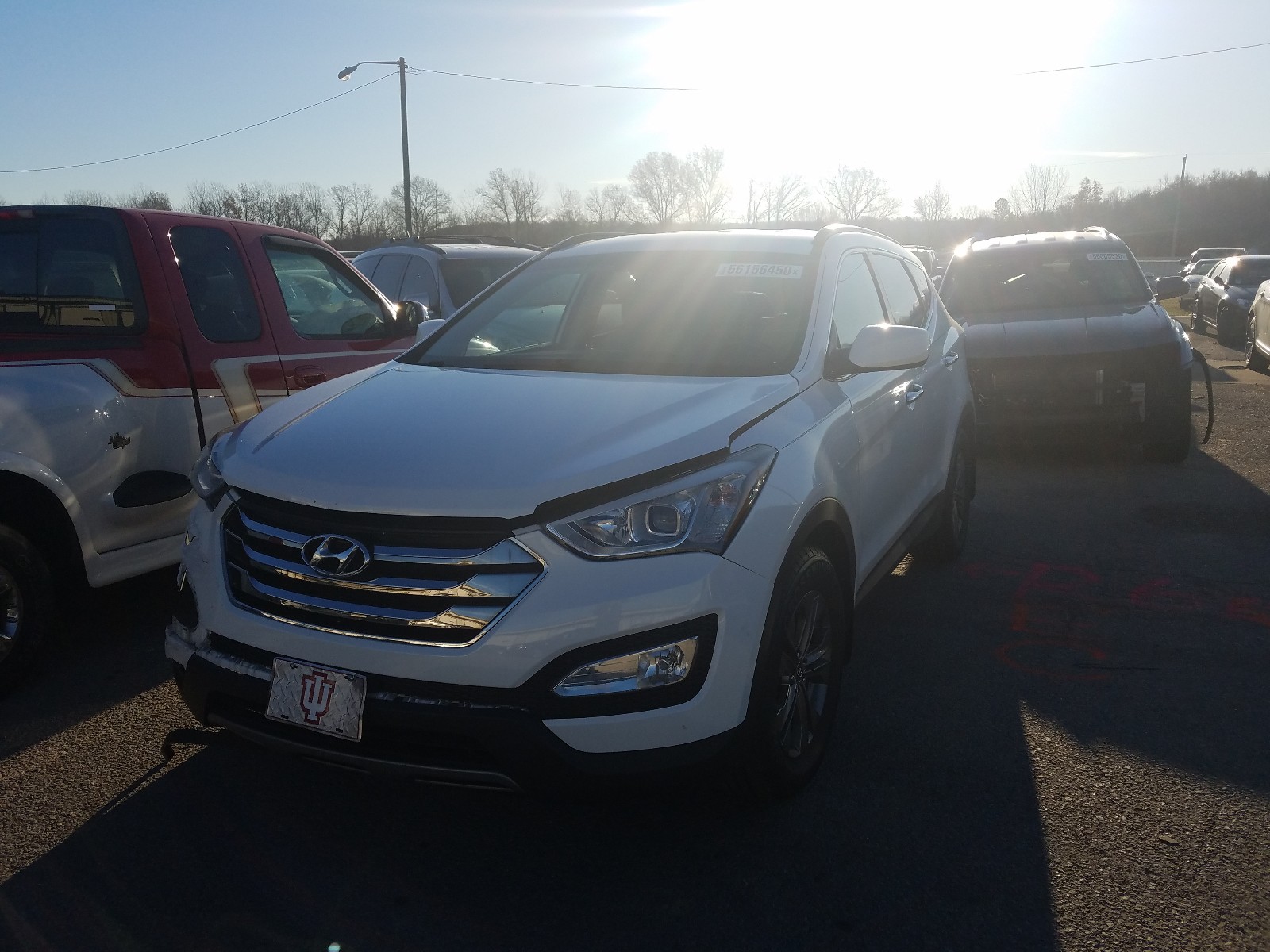 Photo 1 VIN: 5XYZU3LB3EG178268 - HYUNDAI SANTA FE S 