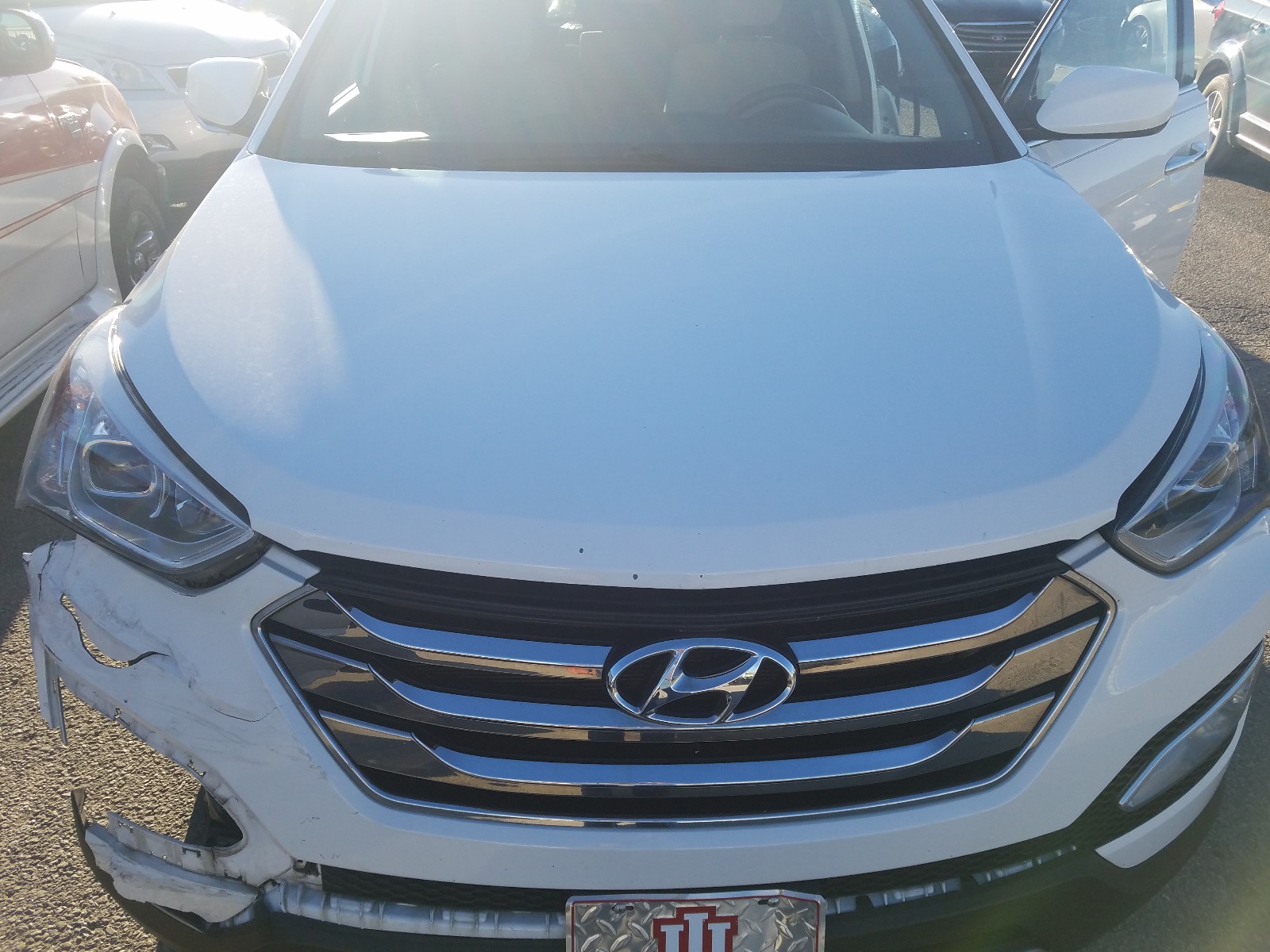 Photo 6 VIN: 5XYZU3LB3EG178268 - HYUNDAI SANTA FE S 