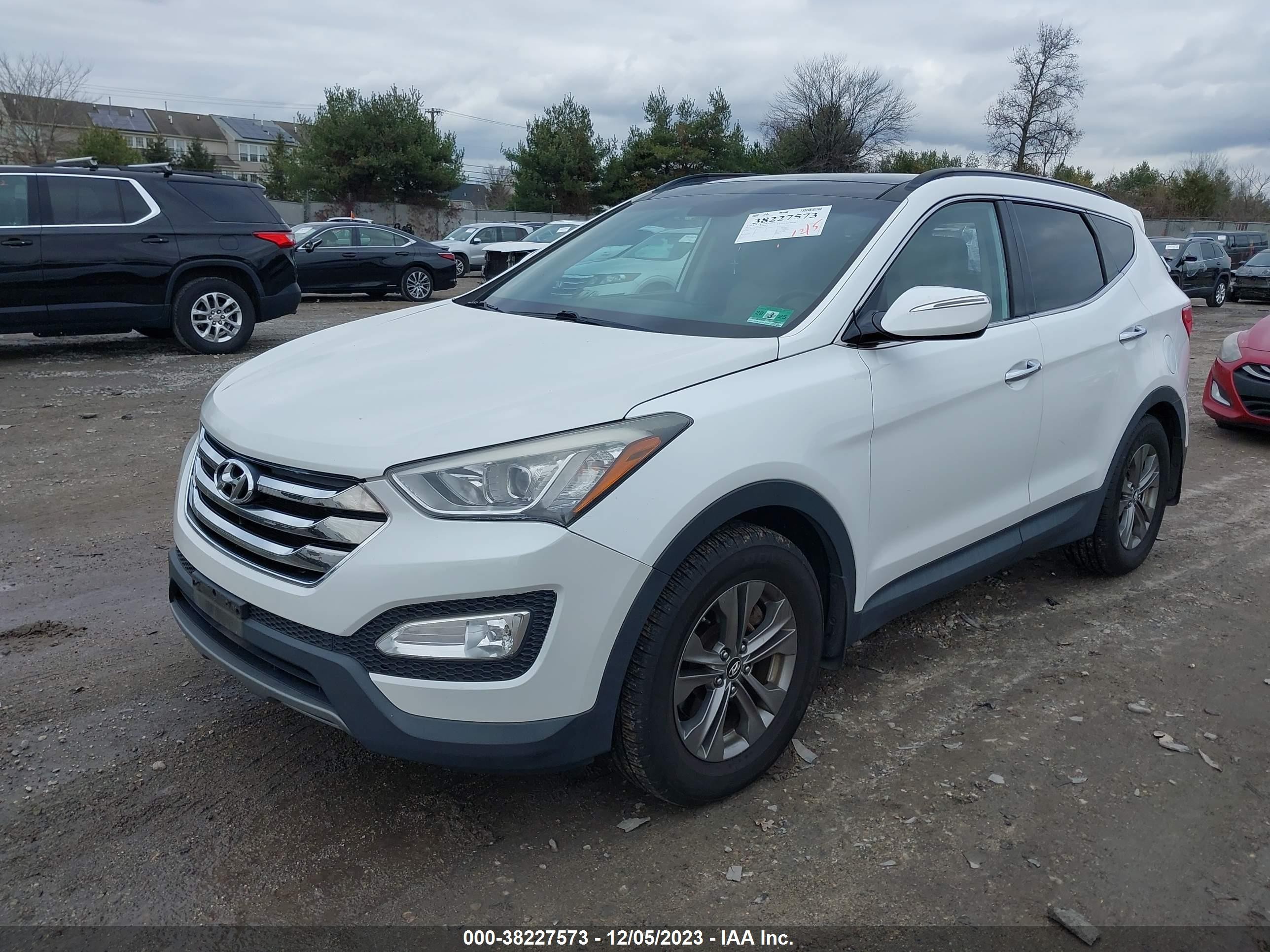 Photo 1 VIN: 5XYZU3LB3EG204920 - HYUNDAI SANTA FE 