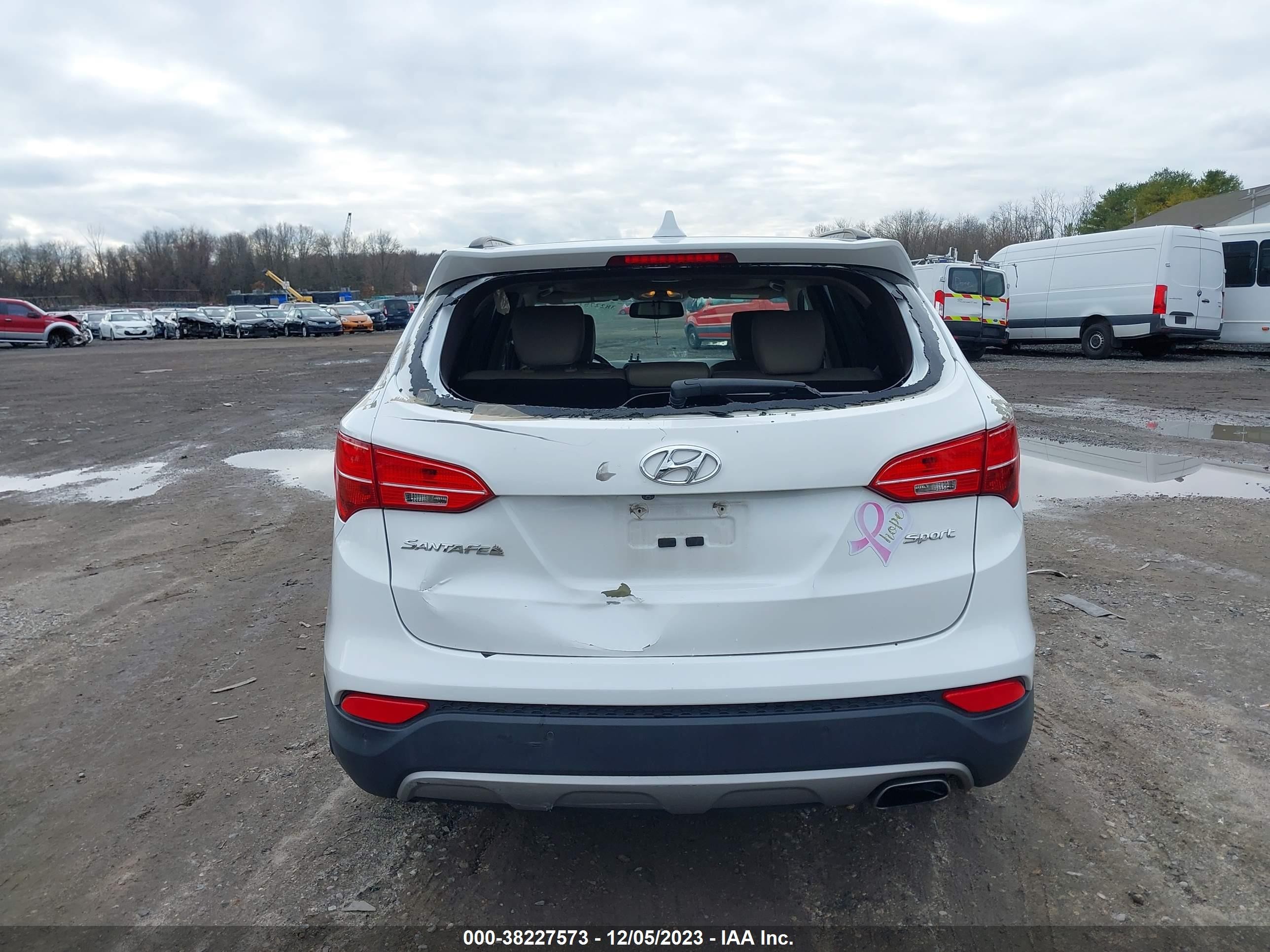 Photo 15 VIN: 5XYZU3LB3EG204920 - HYUNDAI SANTA FE 