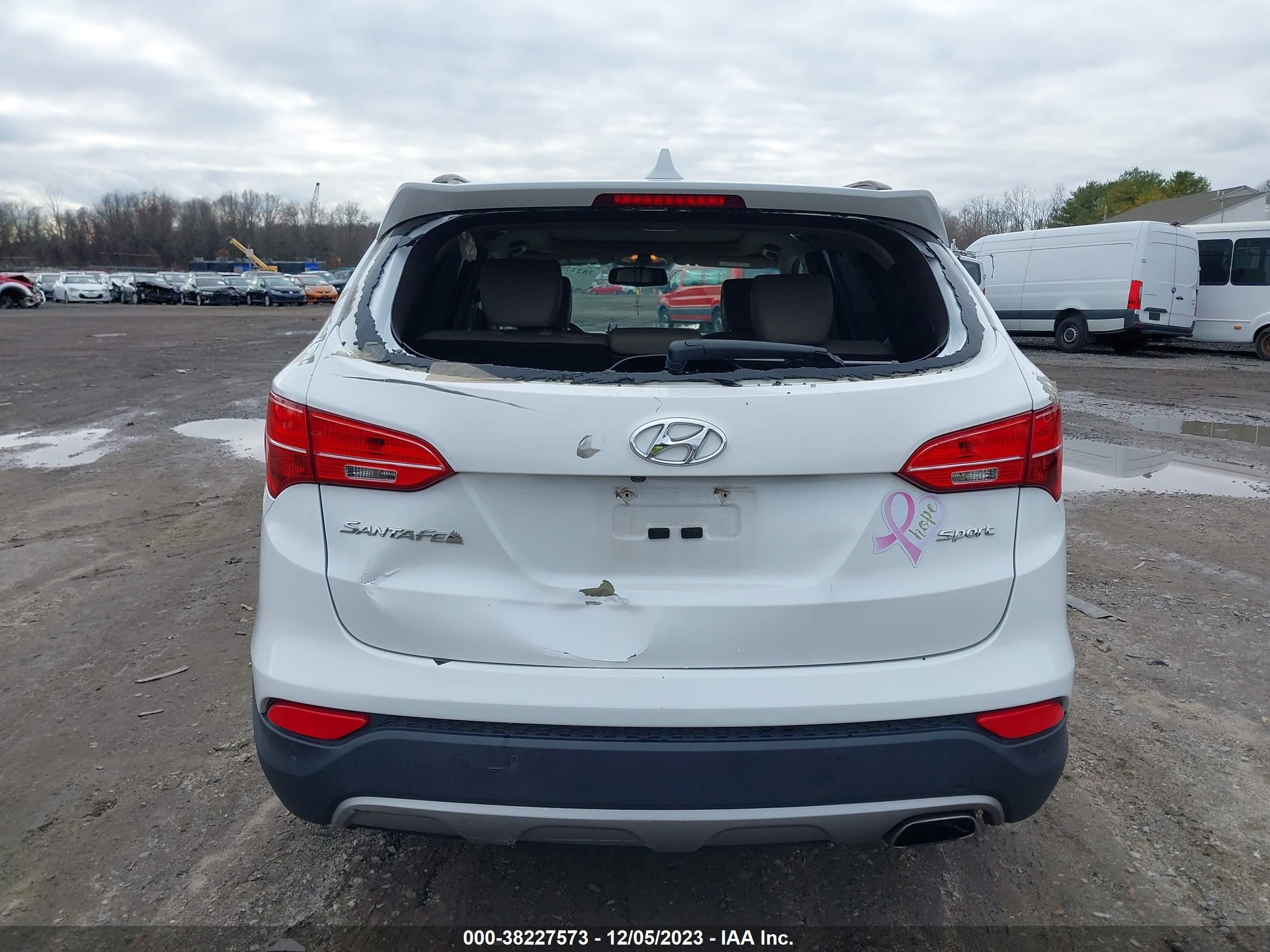 Photo 5 VIN: 5XYZU3LB3EG204920 - HYUNDAI SANTA FE 