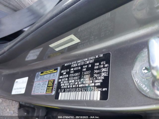 Photo 8 VIN: 5XYZU3LB3EG218753 - HYUNDAI SANTA FE SPORT 