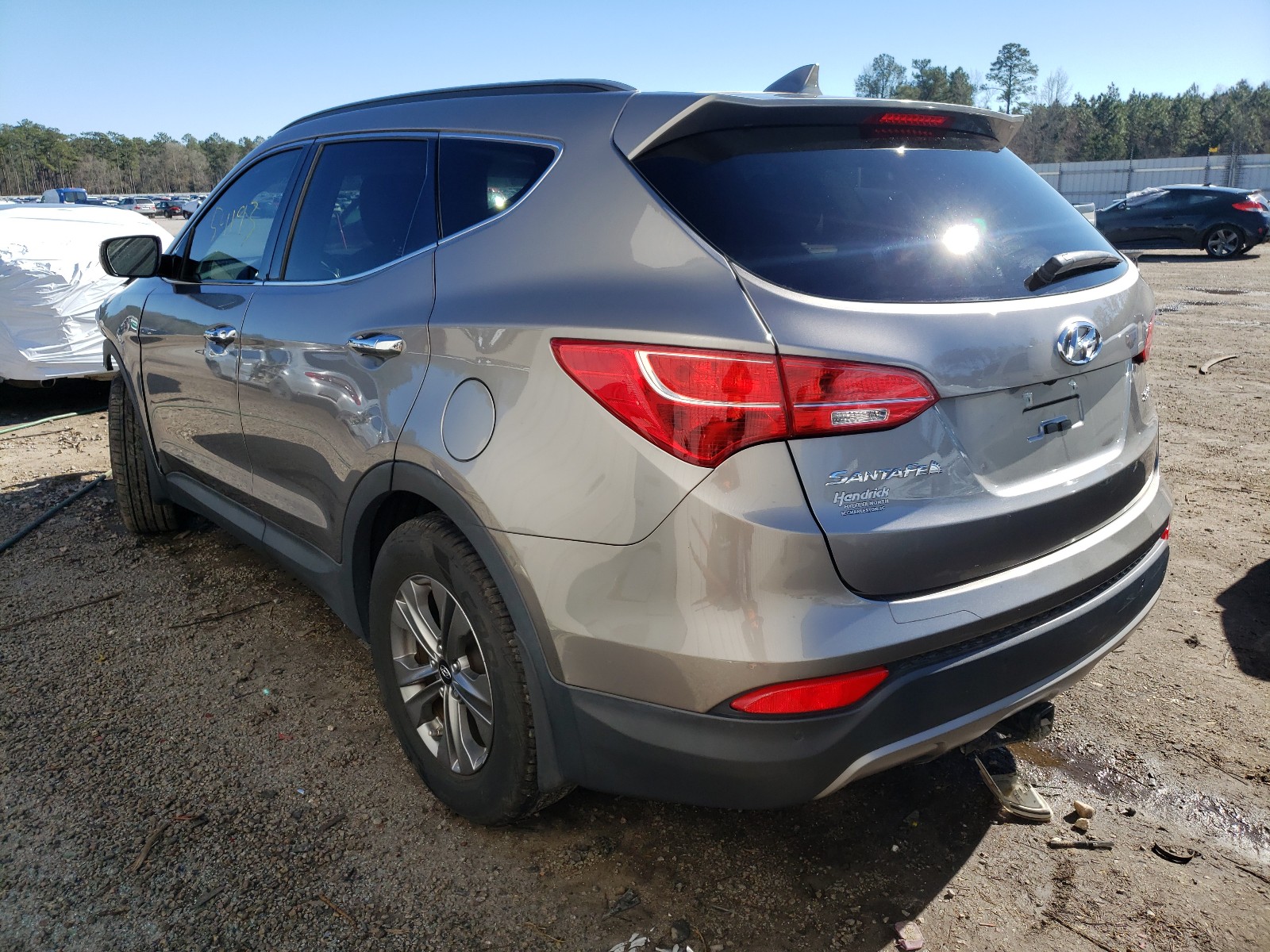 Photo 2 VIN: 5XYZU3LB3FG284303 - HYUNDAI SANTA FE S 