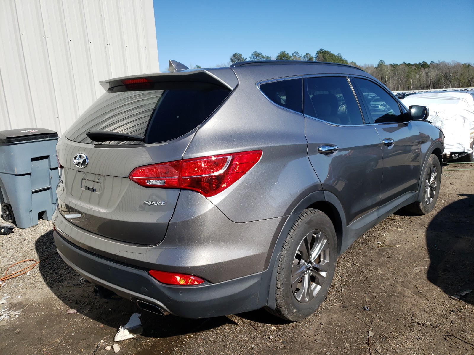 Photo 3 VIN: 5XYZU3LB3FG284303 - HYUNDAI SANTA FE S 