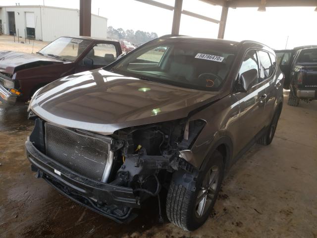 Photo 1 VIN: 5XYZU3LB3HG411490 - HYUNDAI SANTA FE S 