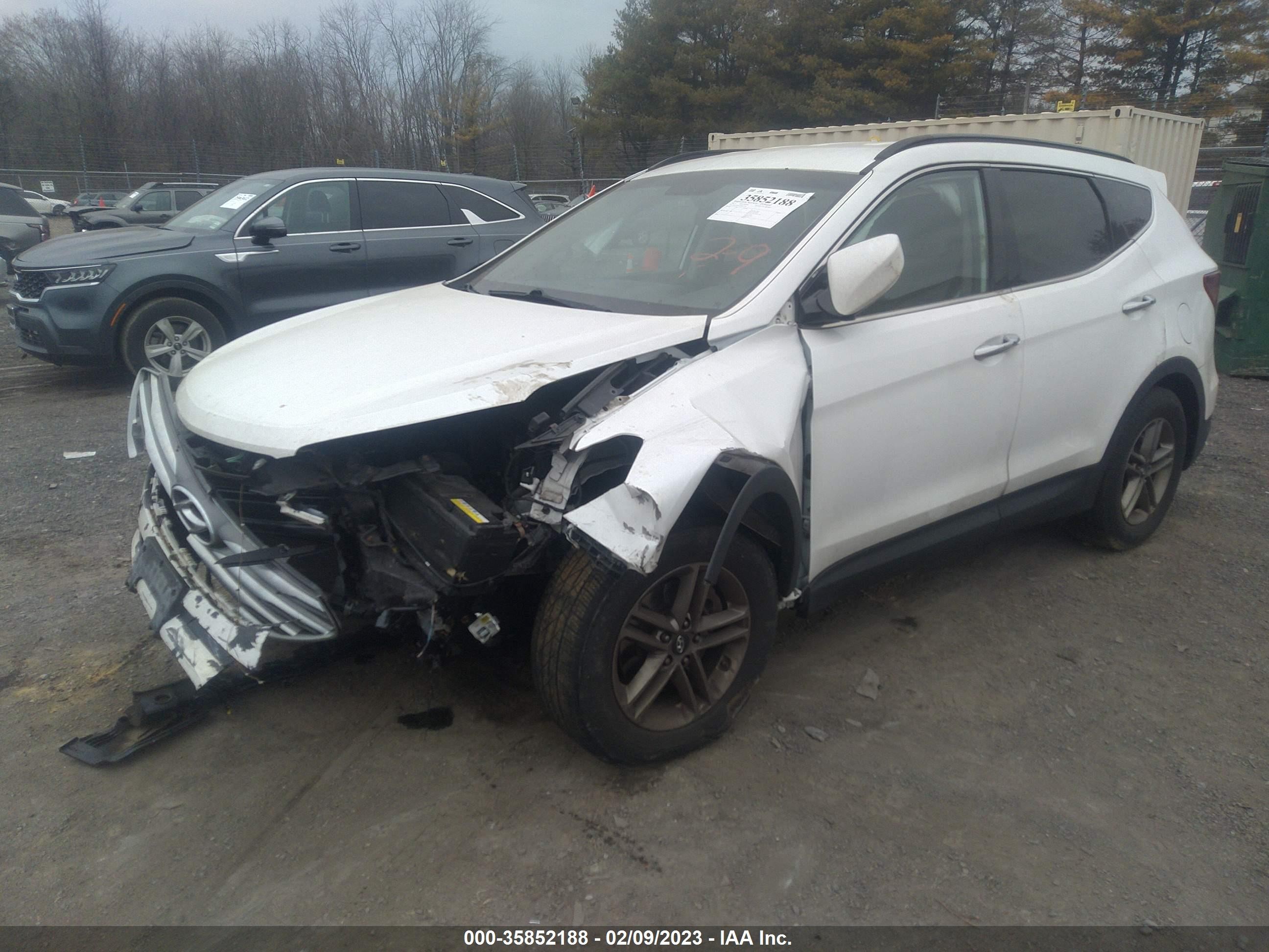 Photo 1 VIN: 5XYZU3LB3HG415796 - HYUNDAI SANTA FE 