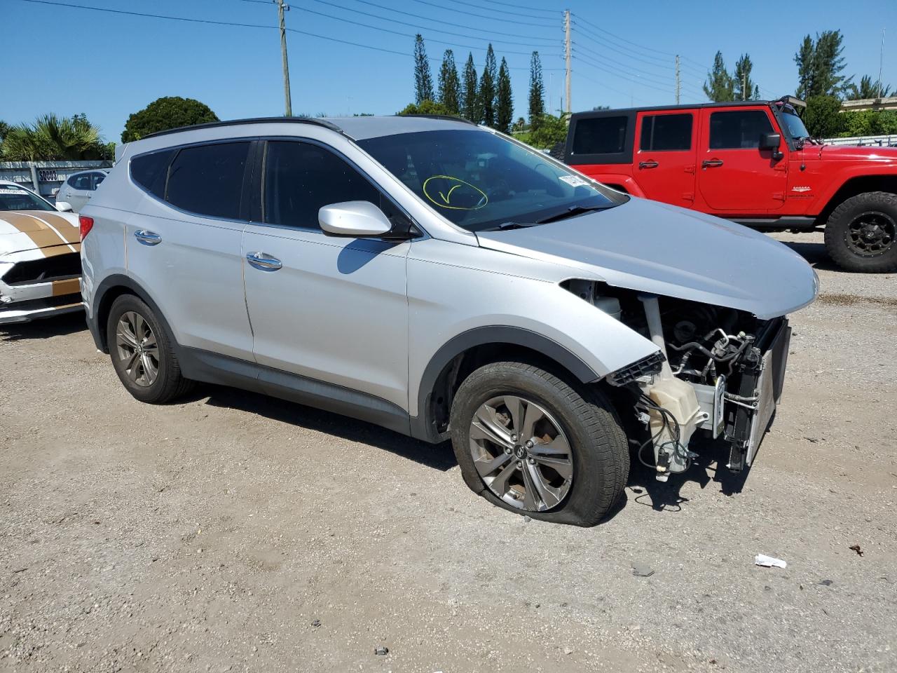 Photo 3 VIN: 5XYZU3LB4DG082289 - HYUNDAI SANTA FE 