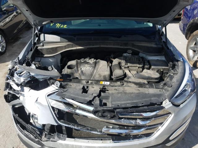 Photo 6 VIN: 5XYZU3LB4EG186590 - HYUNDAI SANTA FE S 