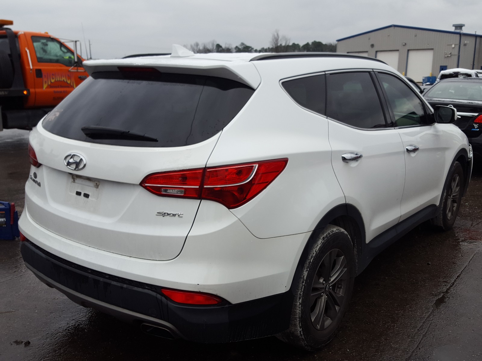 Photo 3 VIN: 5XYZU3LB4EG214369 - HYUNDAI SANTA FE S 