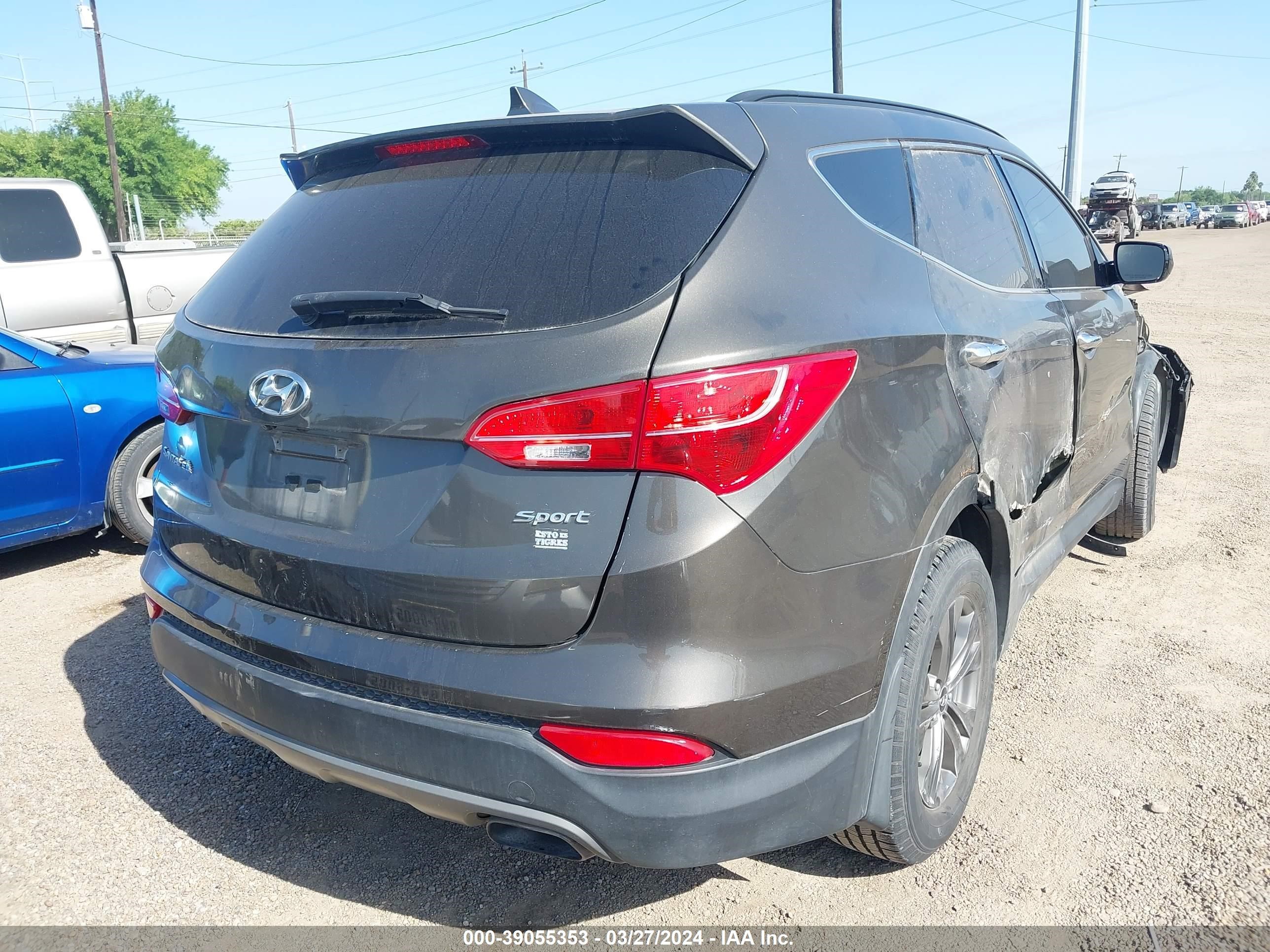 Photo 3 VIN: 5XYZU3LB4EG221287 - HYUNDAI SANTA FE 