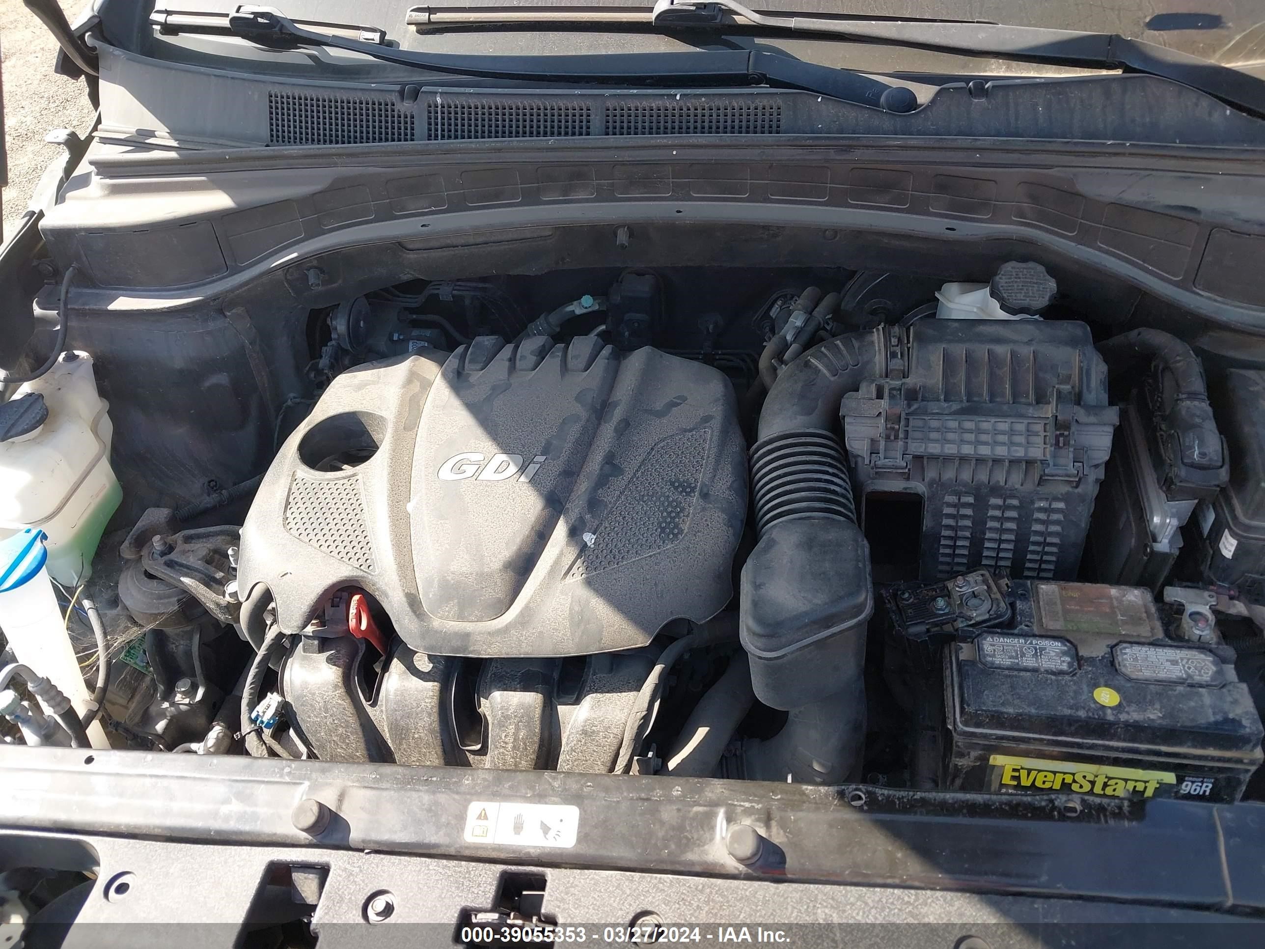 Photo 9 VIN: 5XYZU3LB4EG221287 - HYUNDAI SANTA FE 