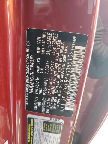 Photo 12 VIN: 5XYZU3LB4HG385109 - HYUNDAI SANTA FE S 