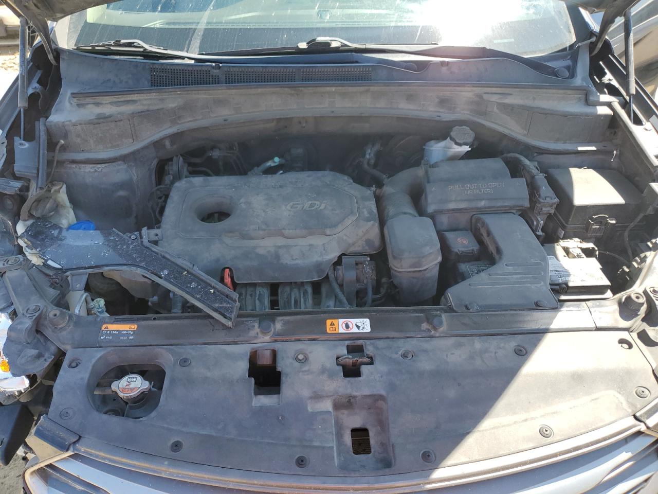 Photo 11 VIN: 5XYZU3LB4HG432185 - HYUNDAI SANTA FE 