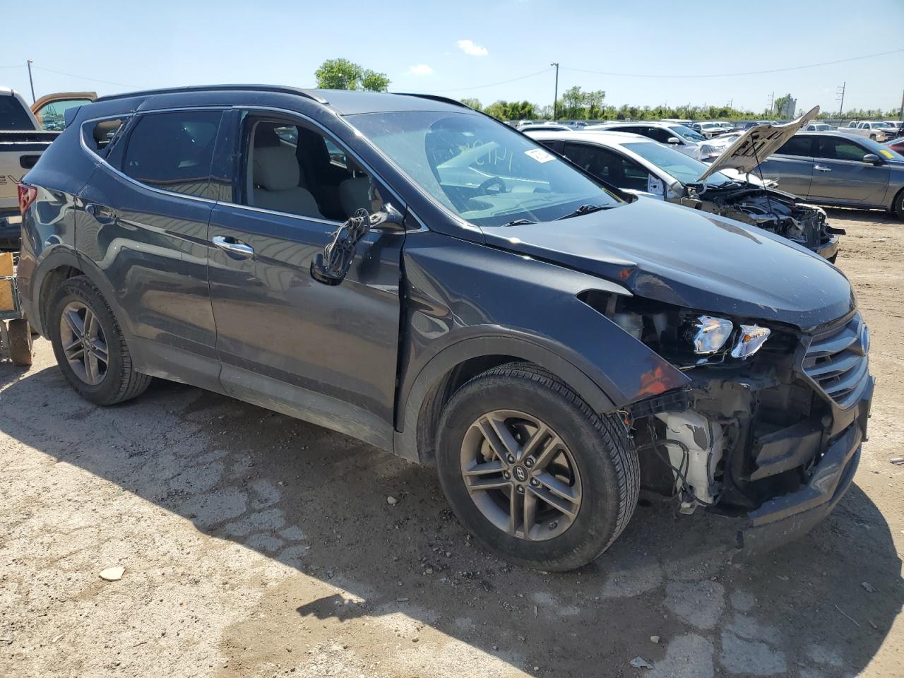 Photo 3 VIN: 5XYZU3LB4HG432185 - HYUNDAI SANTA FE 