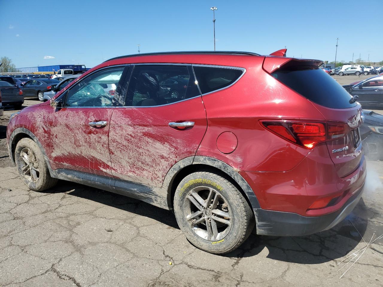 Photo 1 VIN: 5XYZU3LB4HG462223 - HYUNDAI SANTA FE 