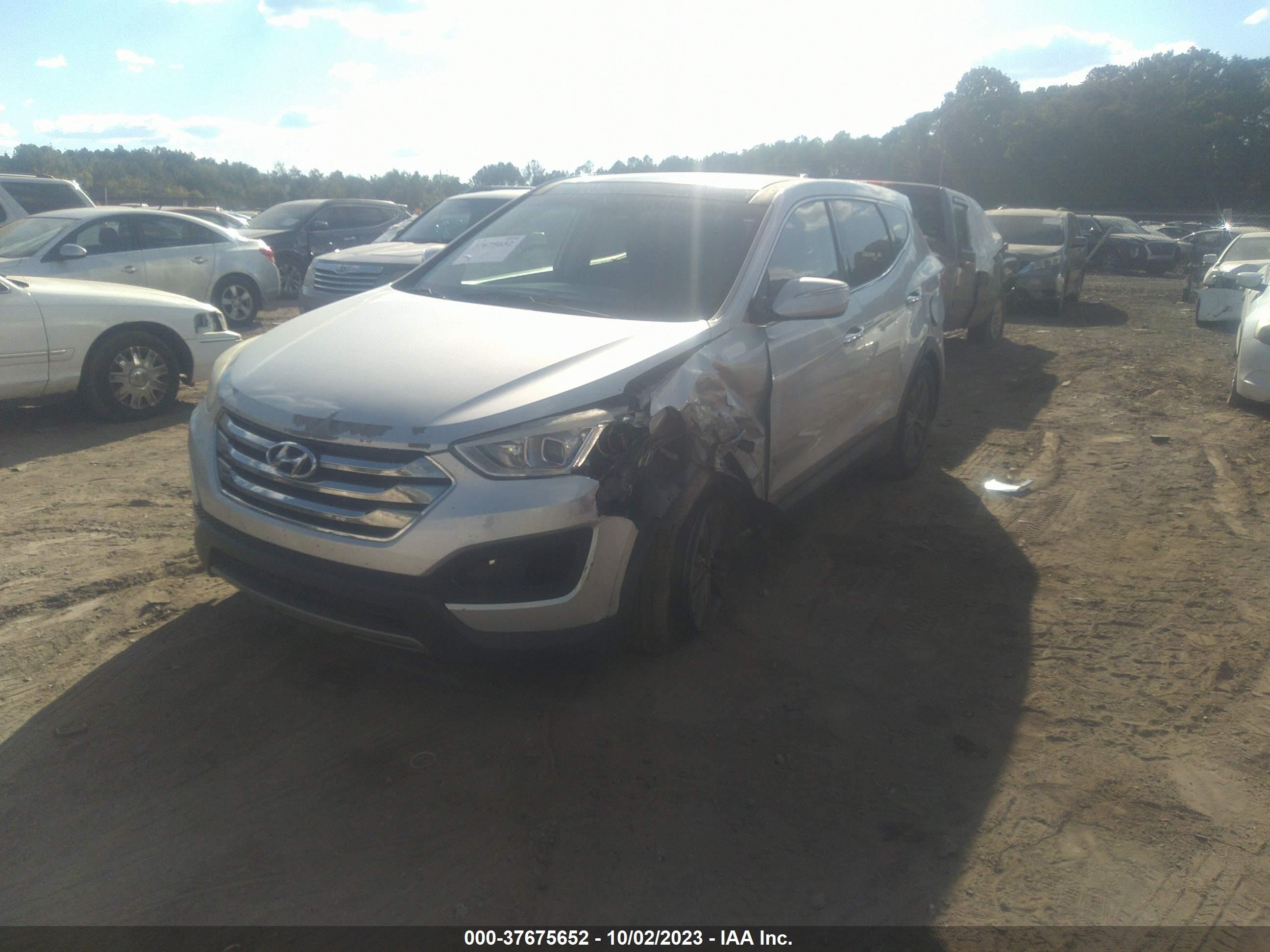 Photo 1 VIN: 5XYZU3LB5DG004832 - HYUNDAI SANTA FE 