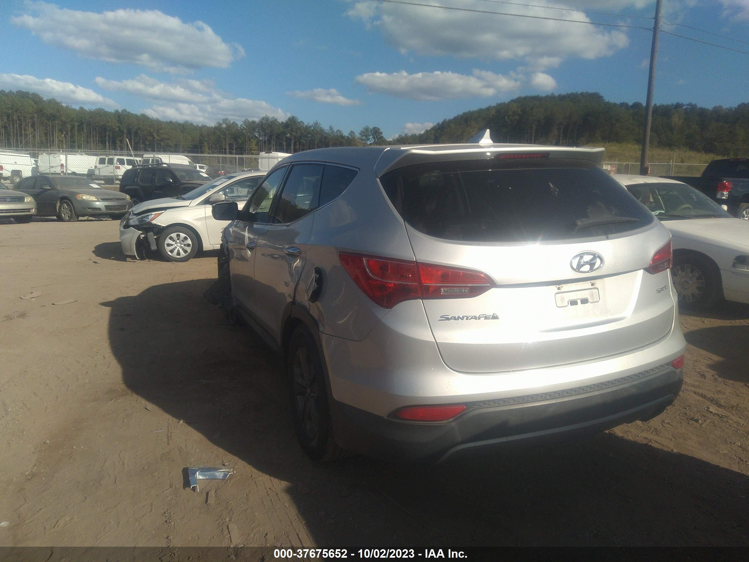 Photo 2 VIN: 5XYZU3LB5DG004832 - HYUNDAI SANTA FE 