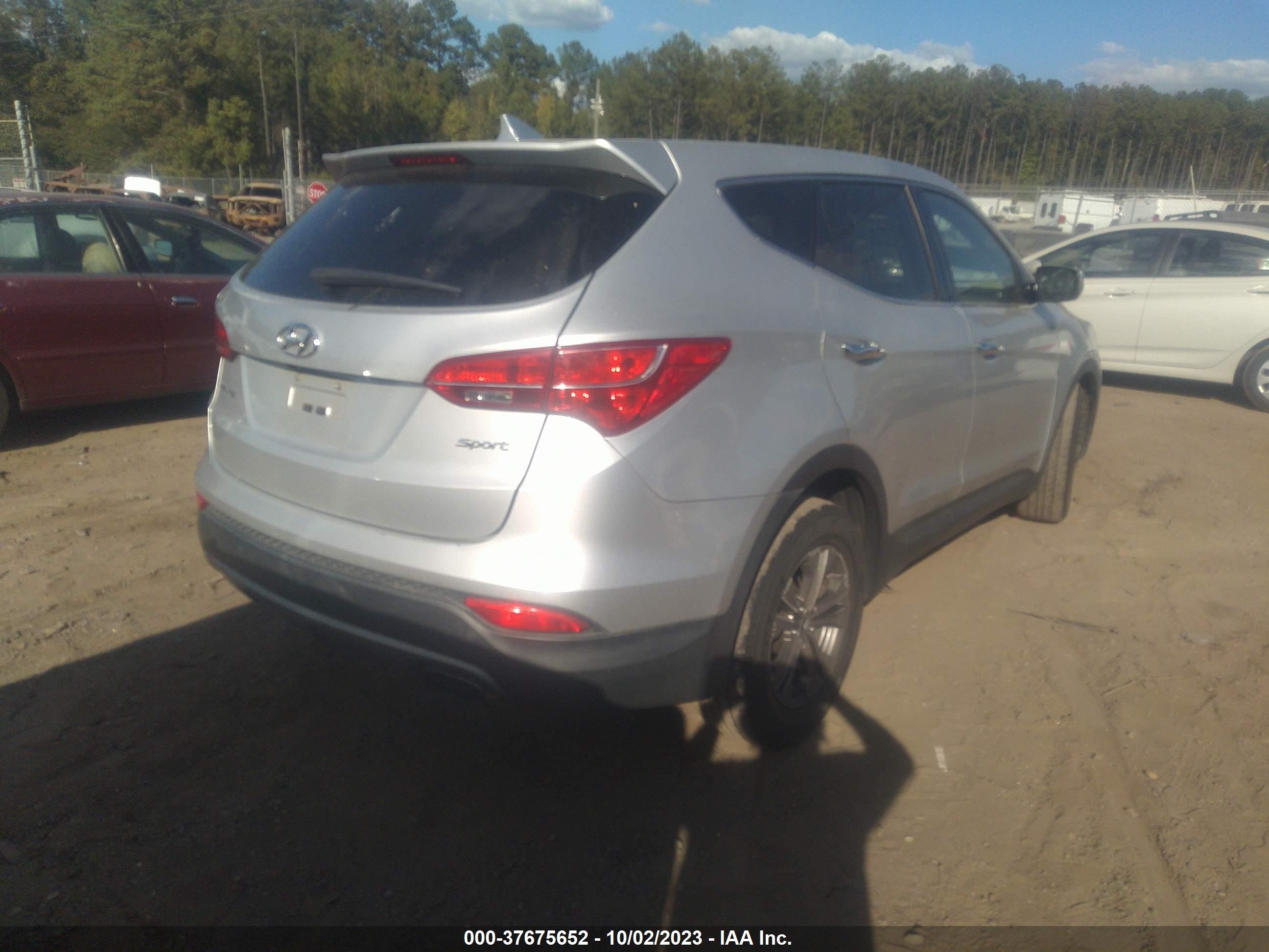 Photo 3 VIN: 5XYZU3LB5DG004832 - HYUNDAI SANTA FE 