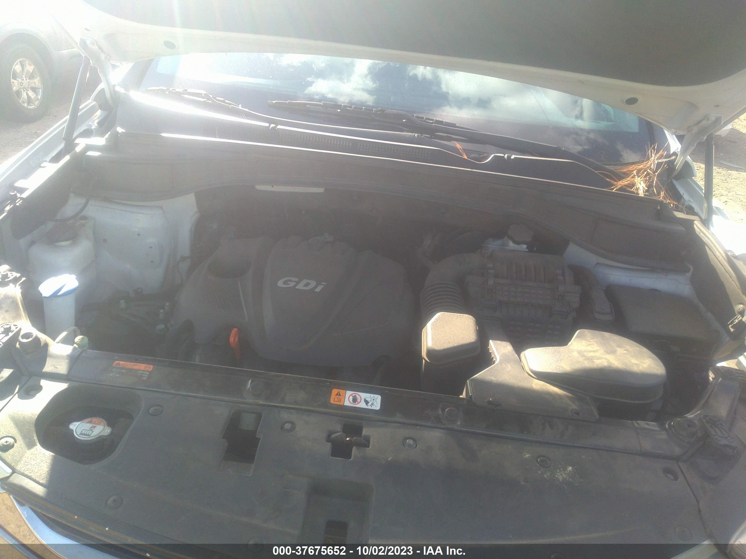 Photo 9 VIN: 5XYZU3LB5DG004832 - HYUNDAI SANTA FE 