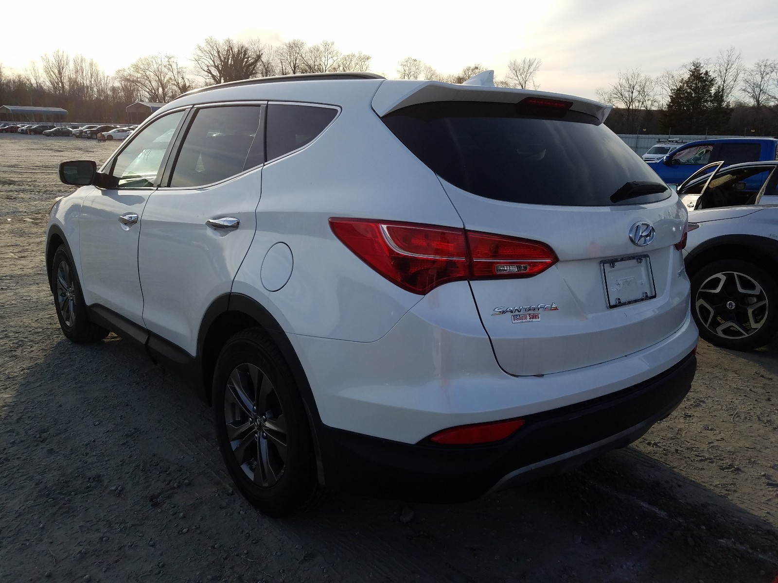 Photo 2 VIN: 5XYZU3LB5DG047325 - HYUNDAI SANTA FE S 