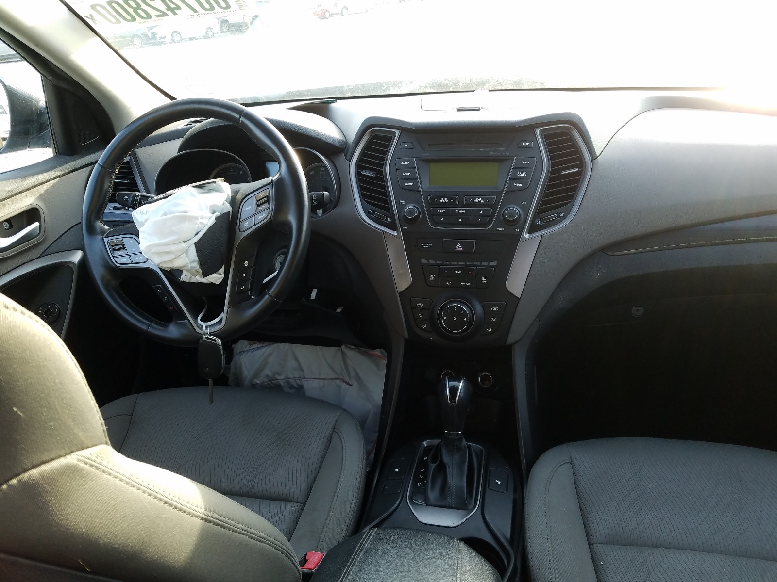 Photo 8 VIN: 5XYZU3LB5DG047325 - HYUNDAI SANTA FE S 