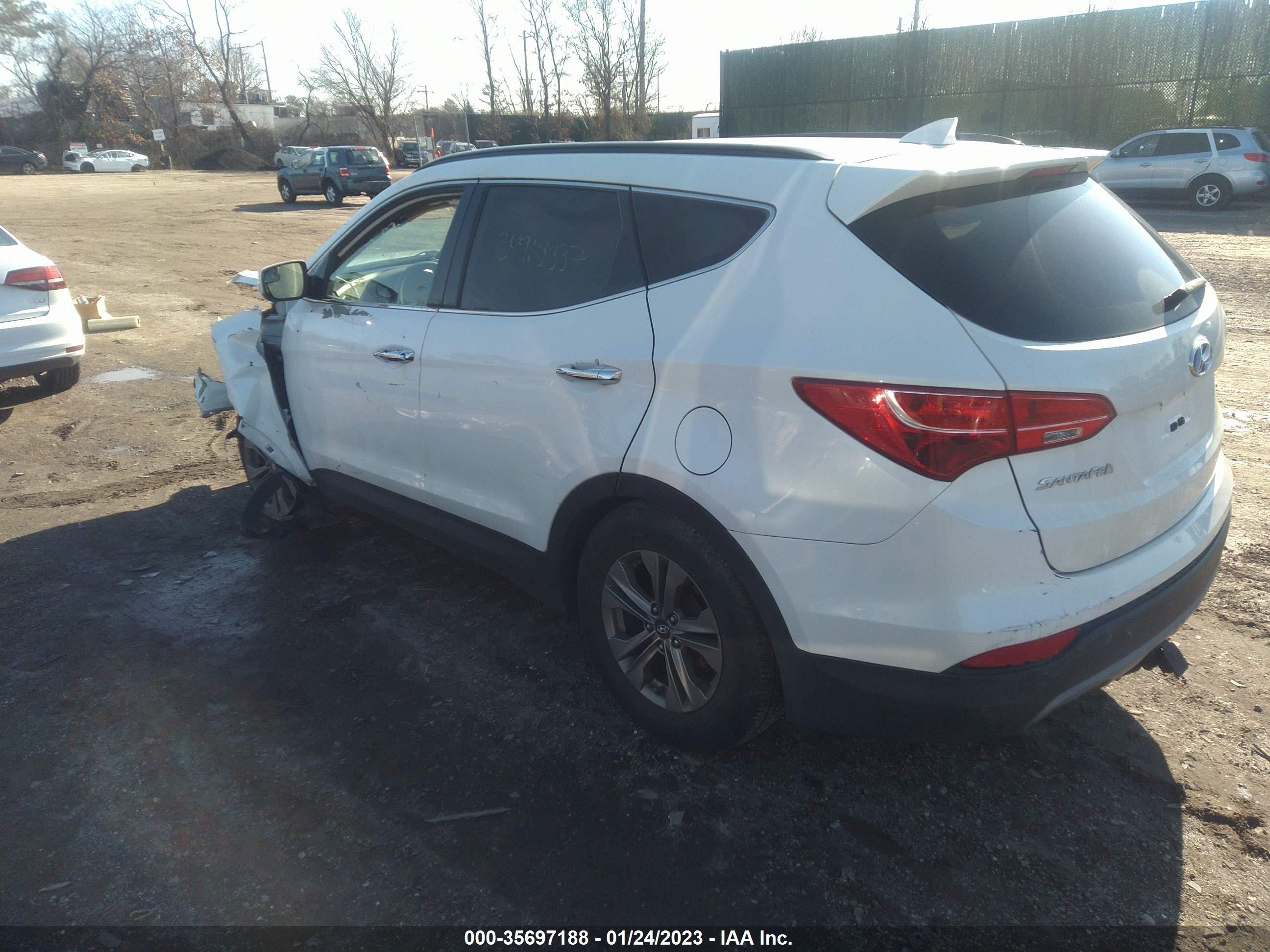 Photo 2 VIN: 5XYZU3LB5FG287350 - HYUNDAI SANTA FE 