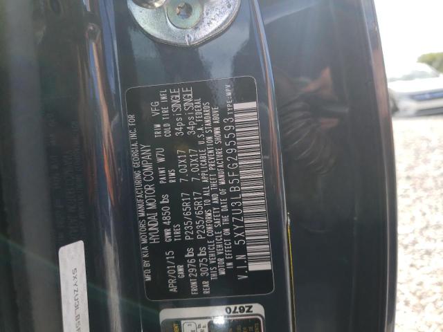 Photo 12 VIN: 5XYZU3LB5FG295593 - HYUNDAI SANTA FE S 