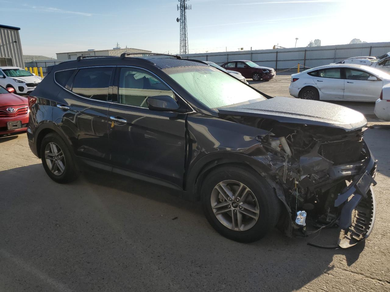 Photo 3 VIN: 5XYZU3LB5HG407134 - HYUNDAI SANTA FE 