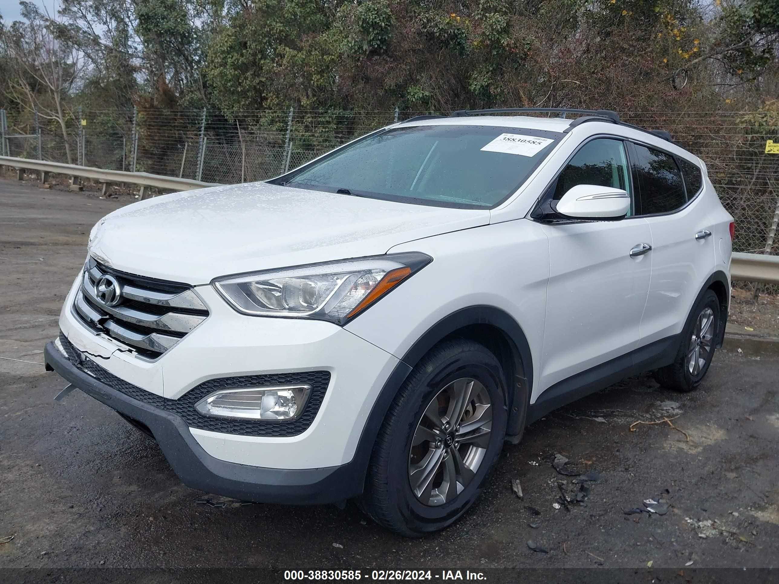 Photo 1 VIN: 5XYZU3LB6GG313309 - HYUNDAI SANTA FE 