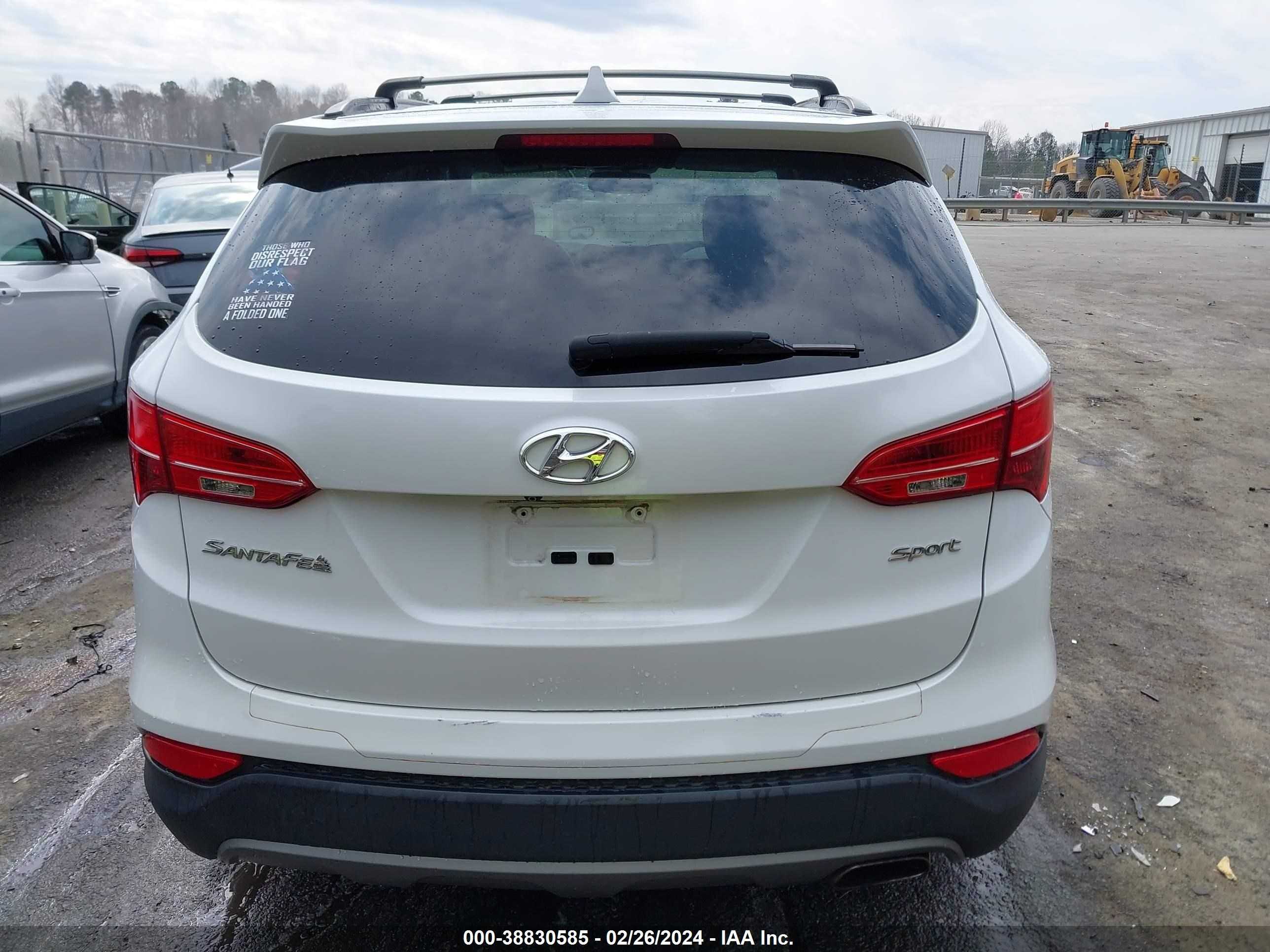 Photo 15 VIN: 5XYZU3LB6GG313309 - HYUNDAI SANTA FE 