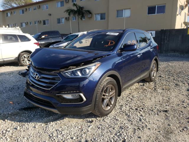 Photo 1 VIN: 5XYZU3LB6HG409555 - HYUNDAI SANTA FE S 