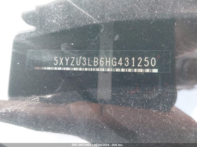 Photo 8 VIN: 5XYZU3LB6HG431250 - HYUNDAI SANTA FE 