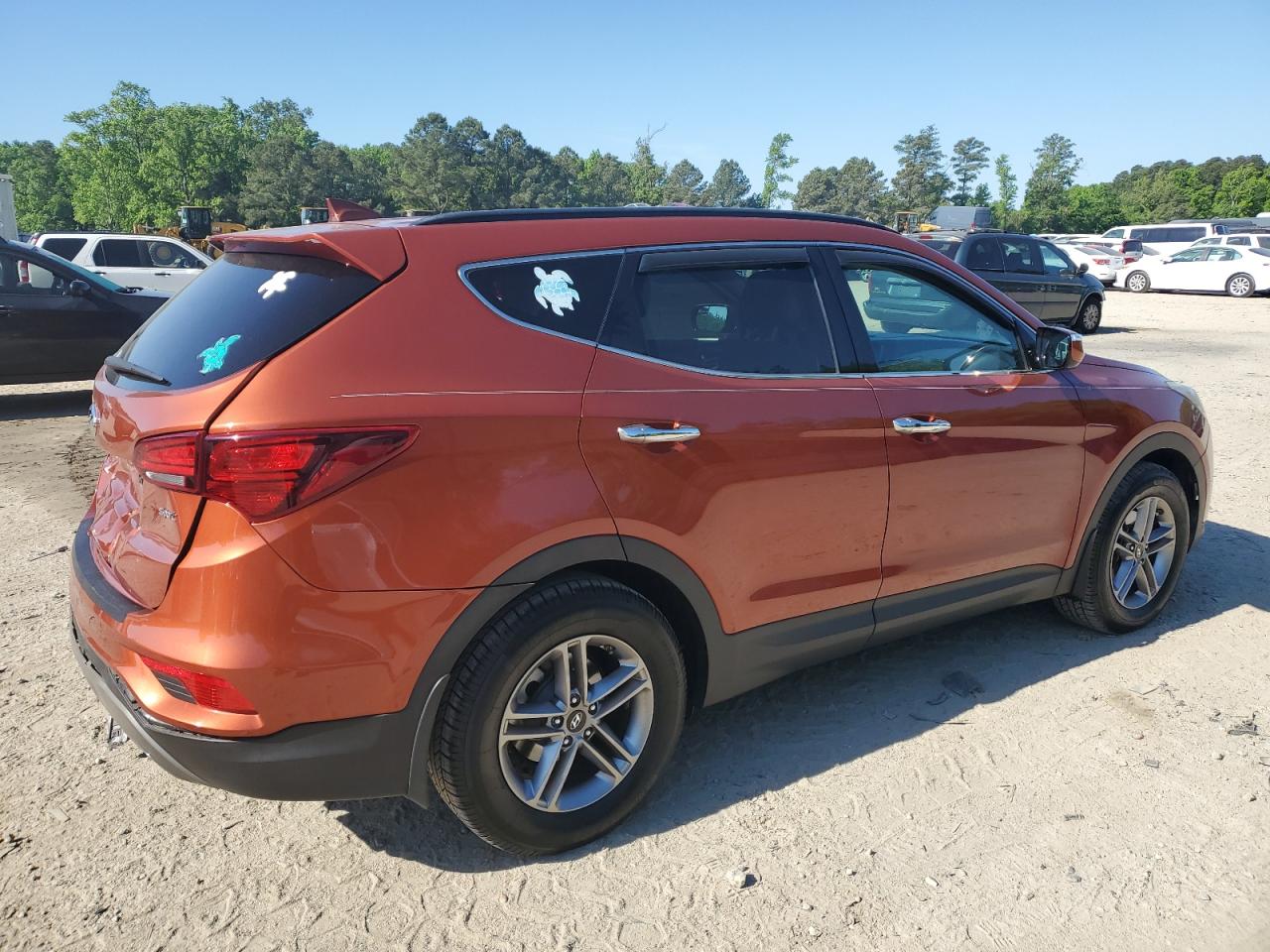 Photo 2 VIN: 5XYZU3LB6JG520709 - HYUNDAI SANTA FE 