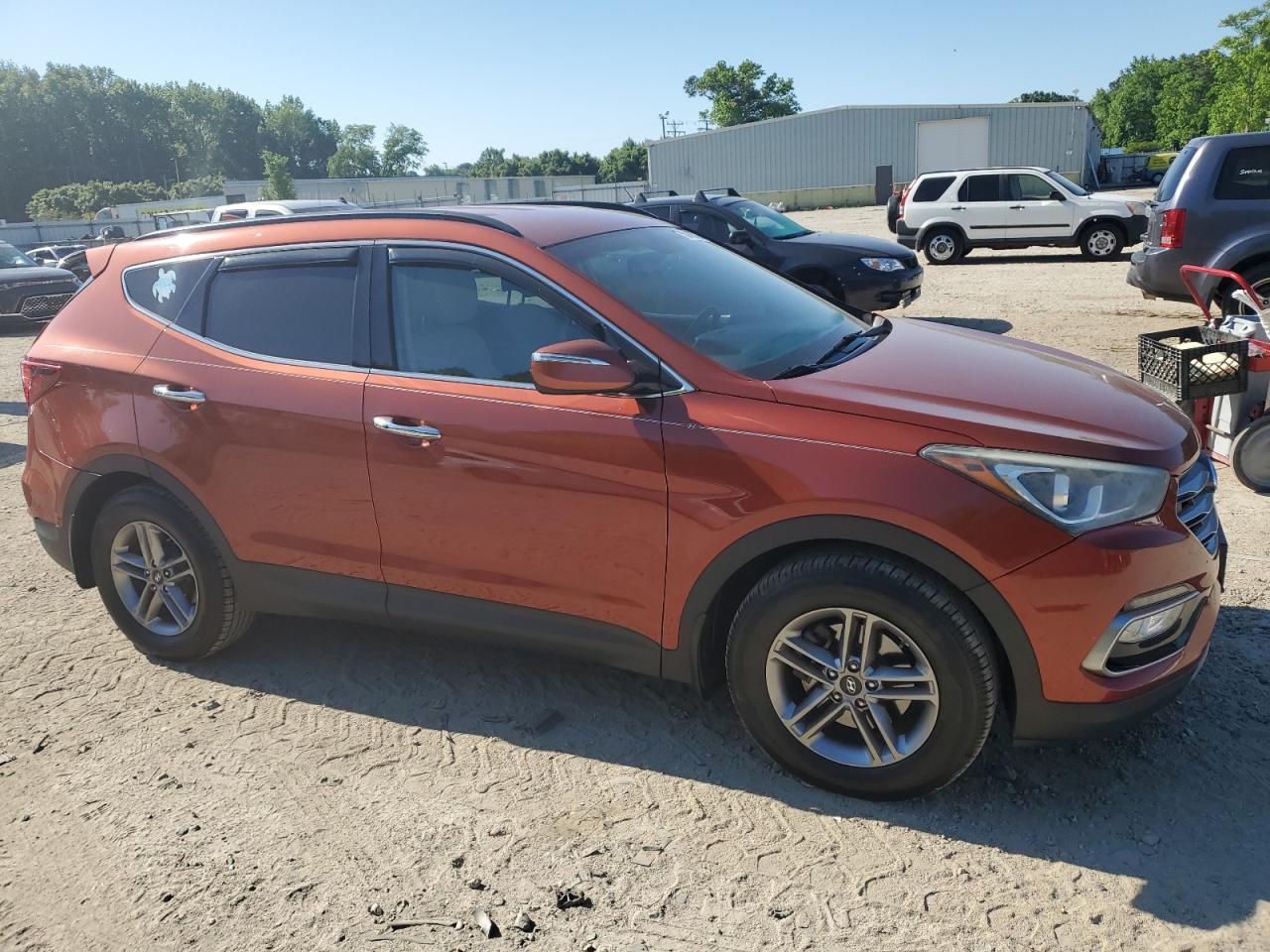 Photo 3 VIN: 5XYZU3LB6JG520709 - HYUNDAI SANTA FE 