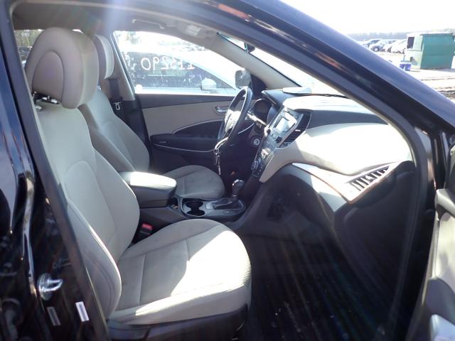 Photo 4 VIN: 5XYZU3LB7FG257489 - HYUNDAI SANTA FE S 