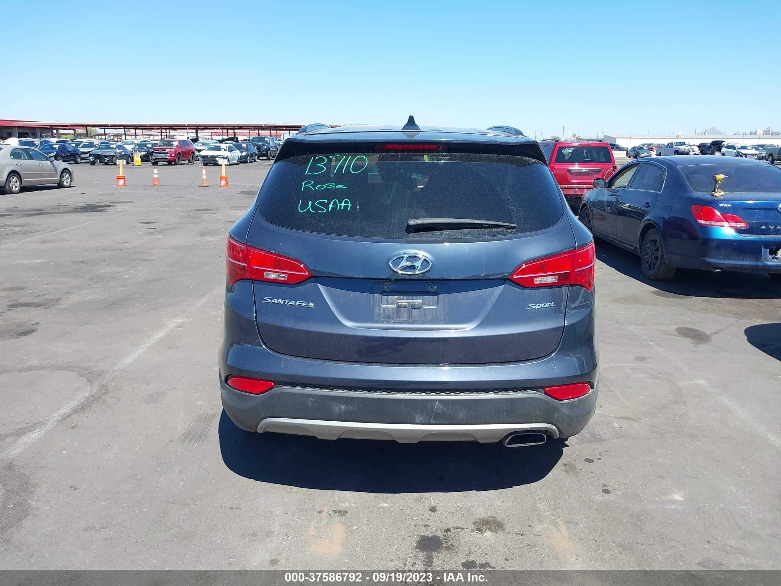 Photo 15 VIN: 5XYZU3LB7GG346058 - HYUNDAI SANTA FE 